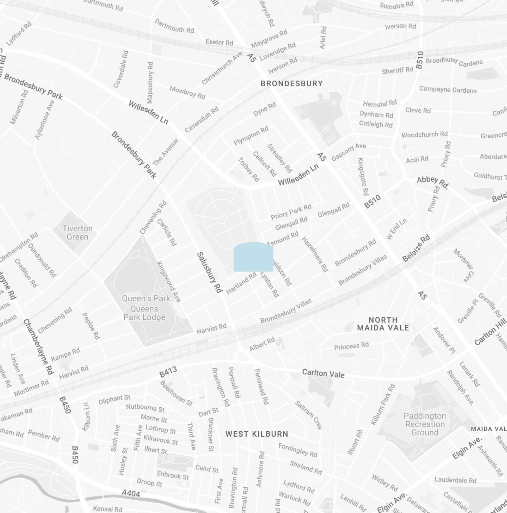 Queens Park Map